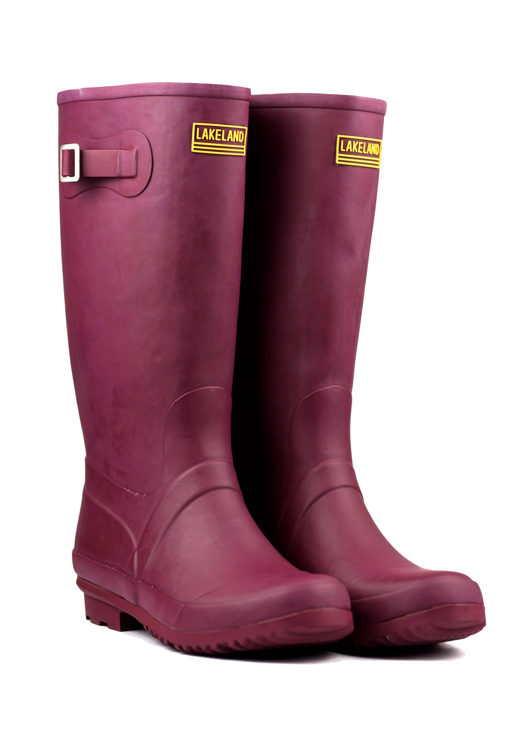 womens burgundy wellies