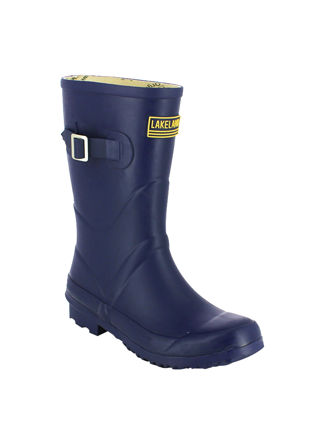 Women's Navy Short Wellington Boot | Lakeland Footwear